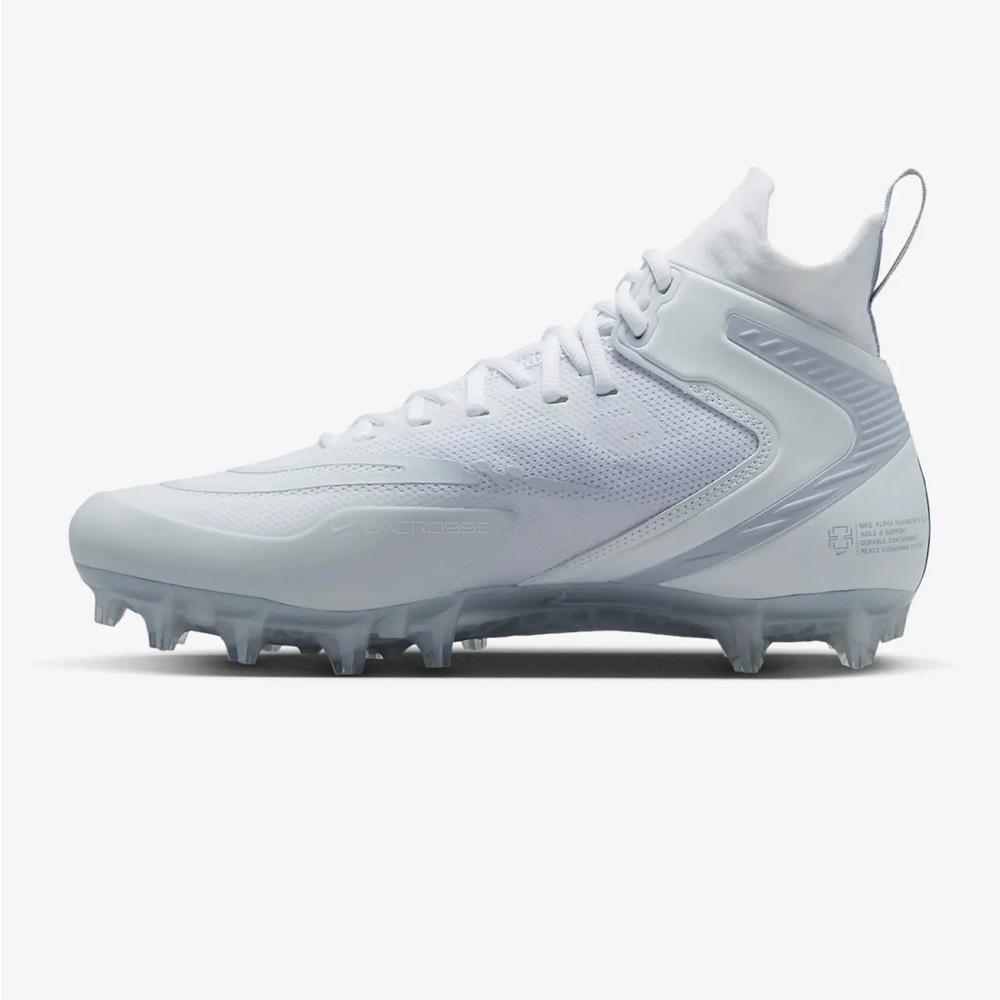 Nike Alpha Huarache 8 Elite, cleats, New Size 10.5,